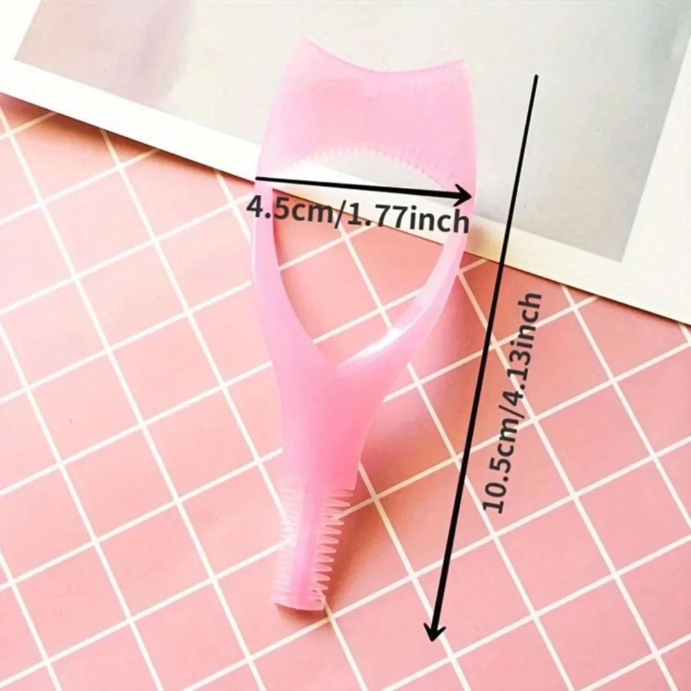 💎FREE💎 3 in 1 Mascara Guard, Eyelash Comb, Eyeliner Stencil Pink
